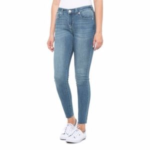 NWT True Religion Jennie Curvy Mid Rise Super Skinny Jeans Size 28